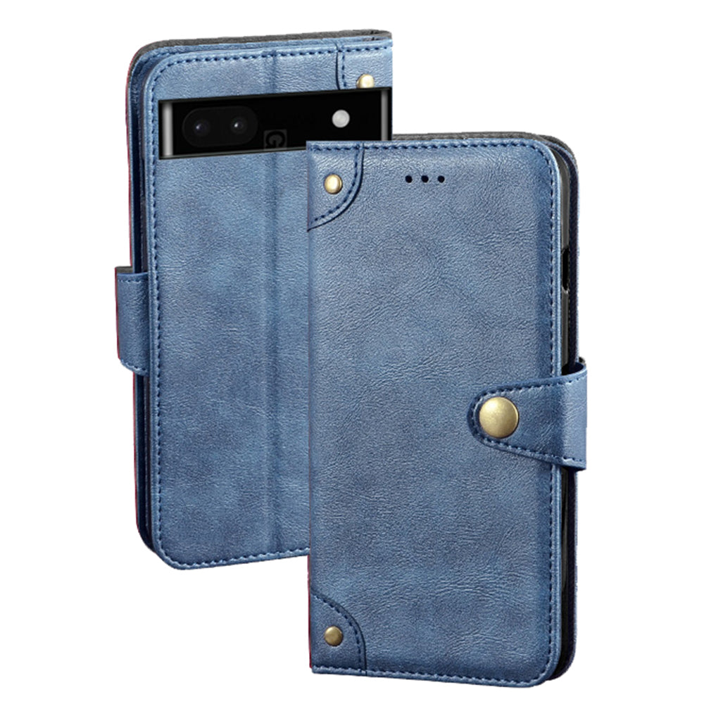 IDEWEI For Google Pixel 7a Shockproof Phone Case PU Leather Wallet Stand Cell Phone Cover IDEWEI For Google Pixel 7a Shockproof Phone Case PU Leather Wallet Stand Cell Phone Cover